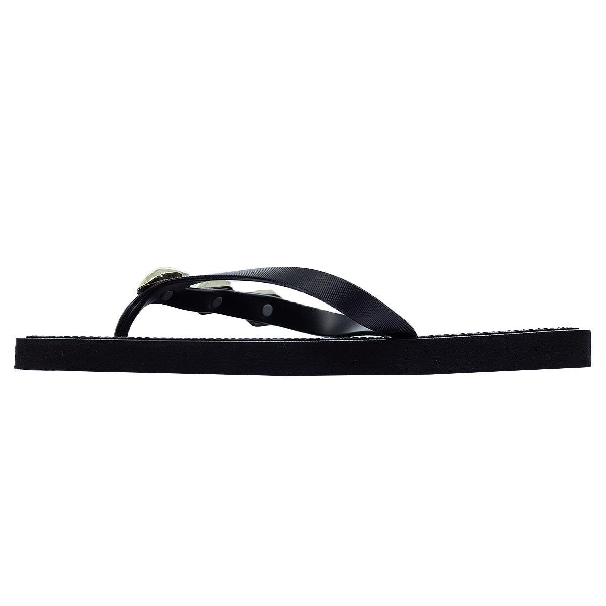 Chinelo Feminino Brizza Z190270254 Preto Preto 3
