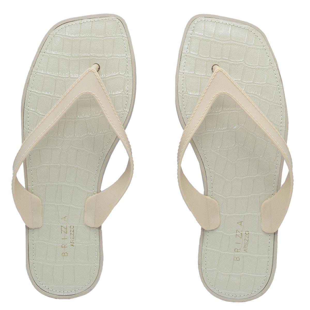 Chinelo Feminino Brizza Z191480011 Offwhite