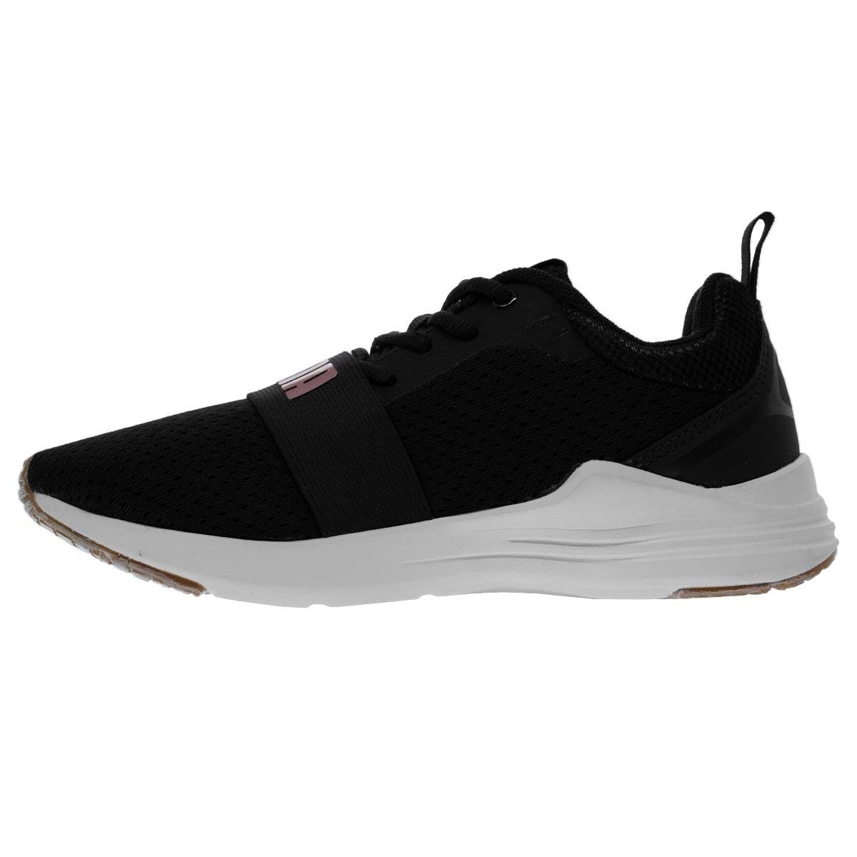 Tênis Esportivo Feminino Wired Run Preto Preto 2