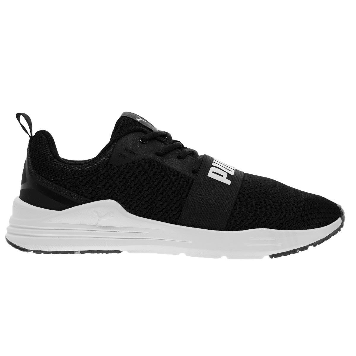 Tênis Esportivo Masculino Wired Run Preto