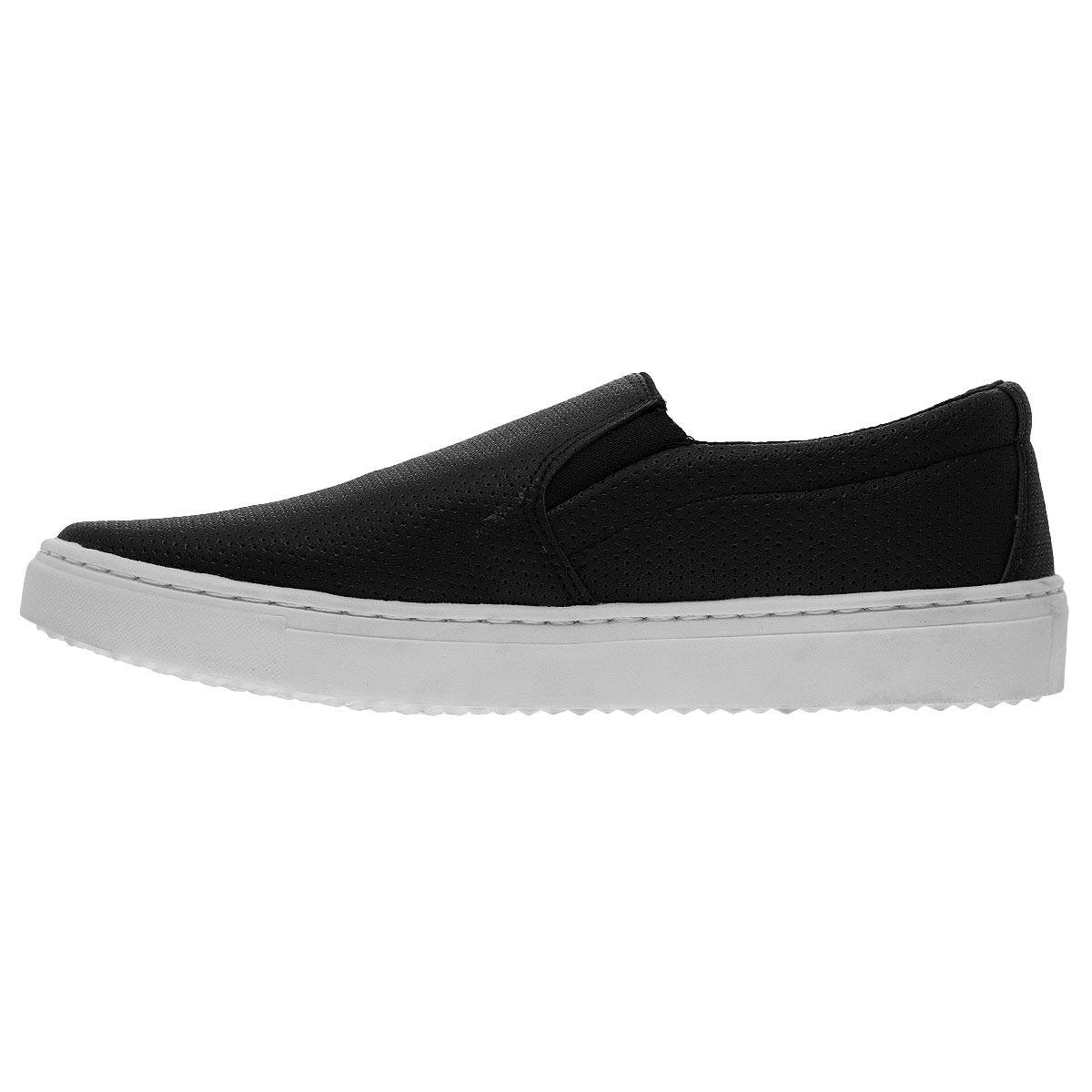 Sapatênis Slip On Masculino Ogochi 047516701 Preto Preto 2