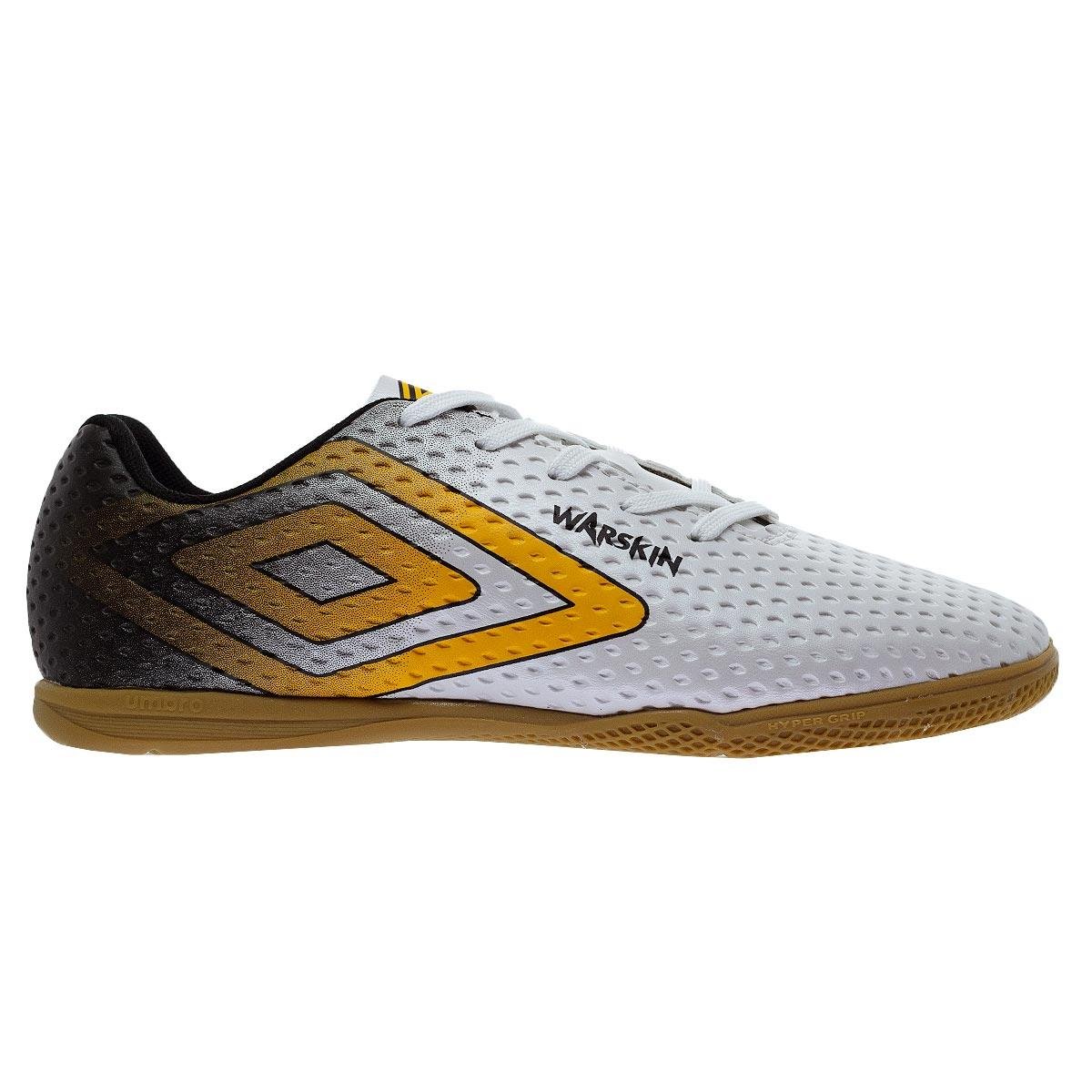 Chuteira Masculina Indoor Umbro Warskin Branca