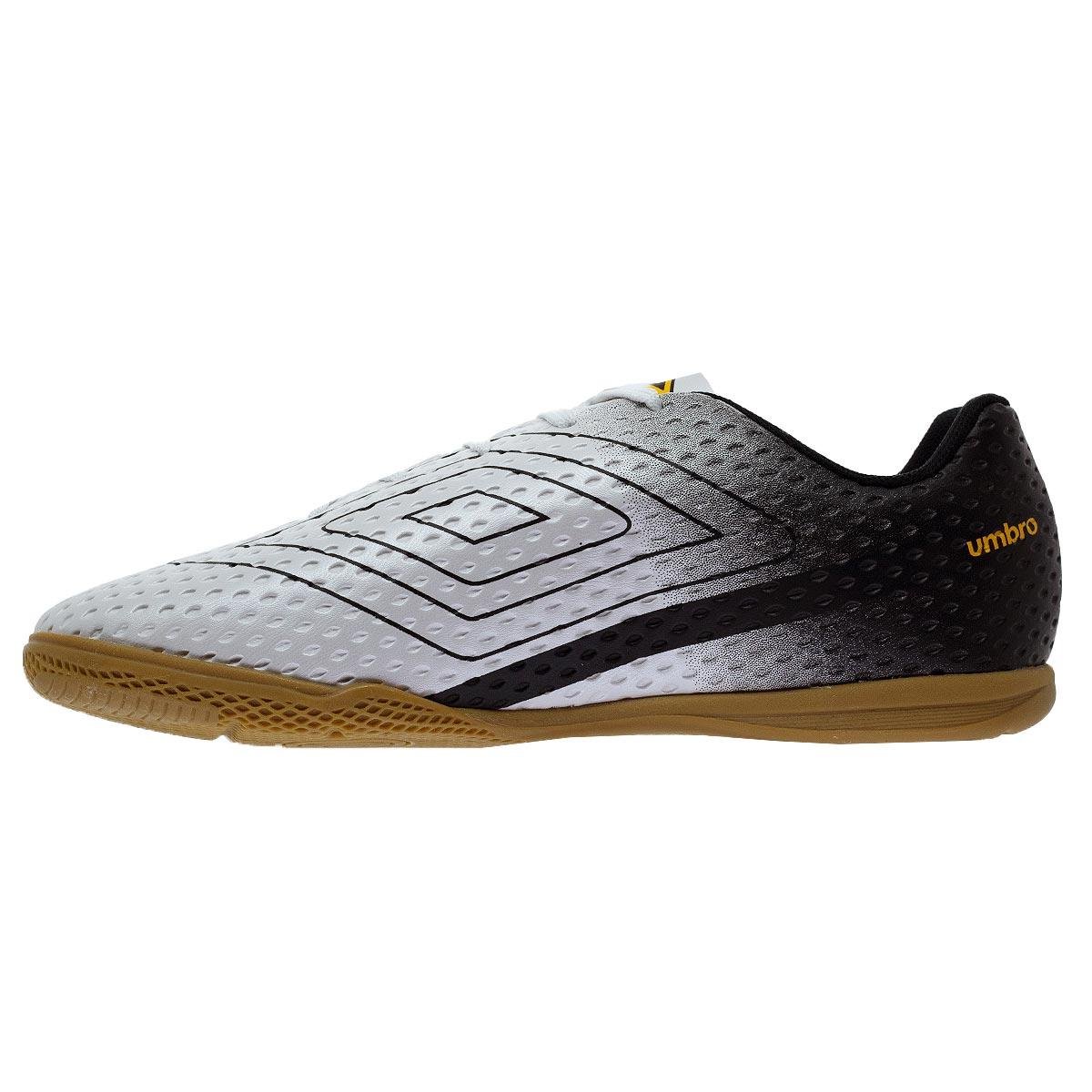 Chuteira Masculina Indoor Umbro Warskin Branca Branco 2