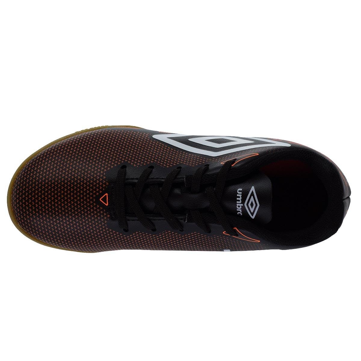 Chuteira Infantil Menino Indoor Umbro Techno JR Preto Preto 3
