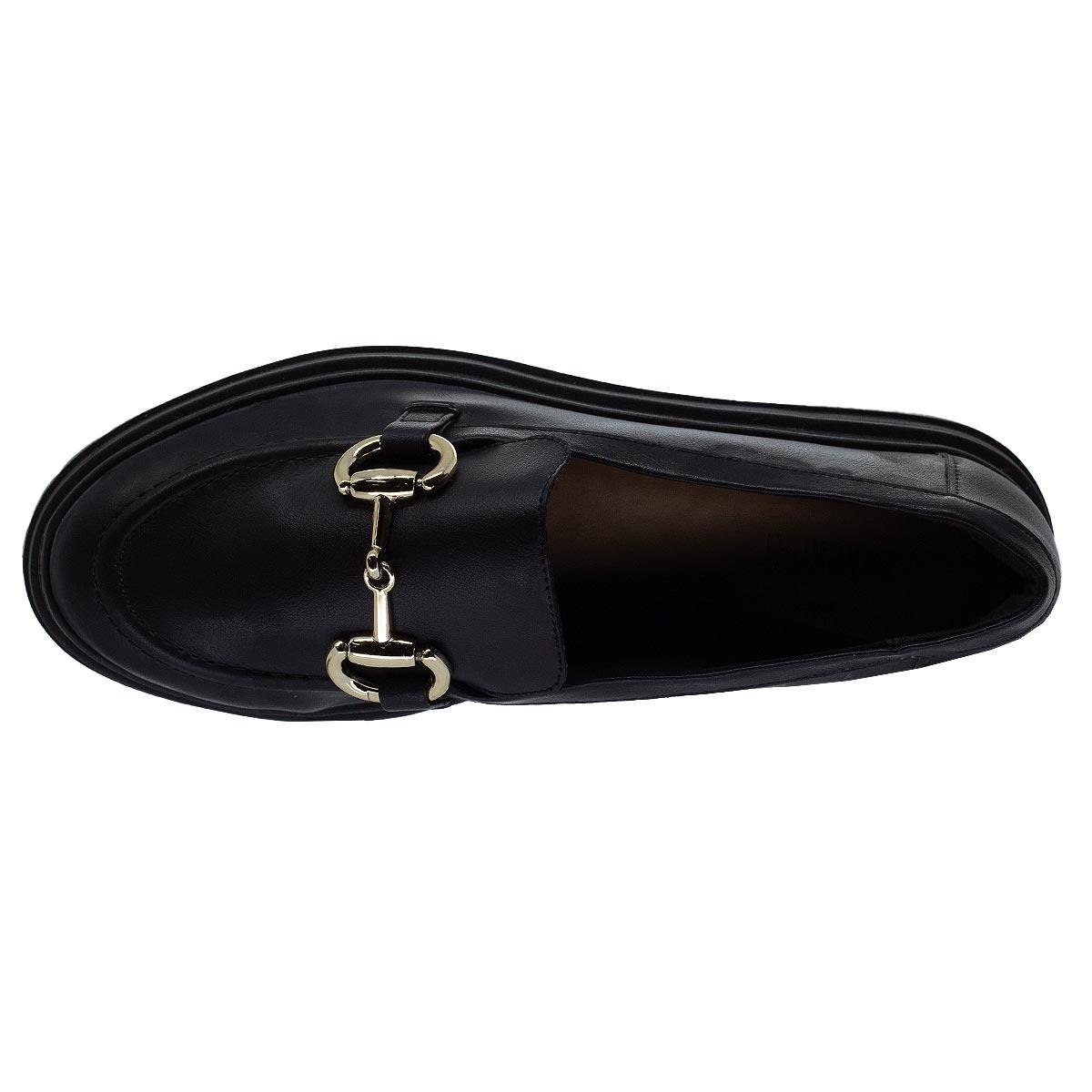 Mocassim Feminino Anacapri C30454 Preto Preto 3
