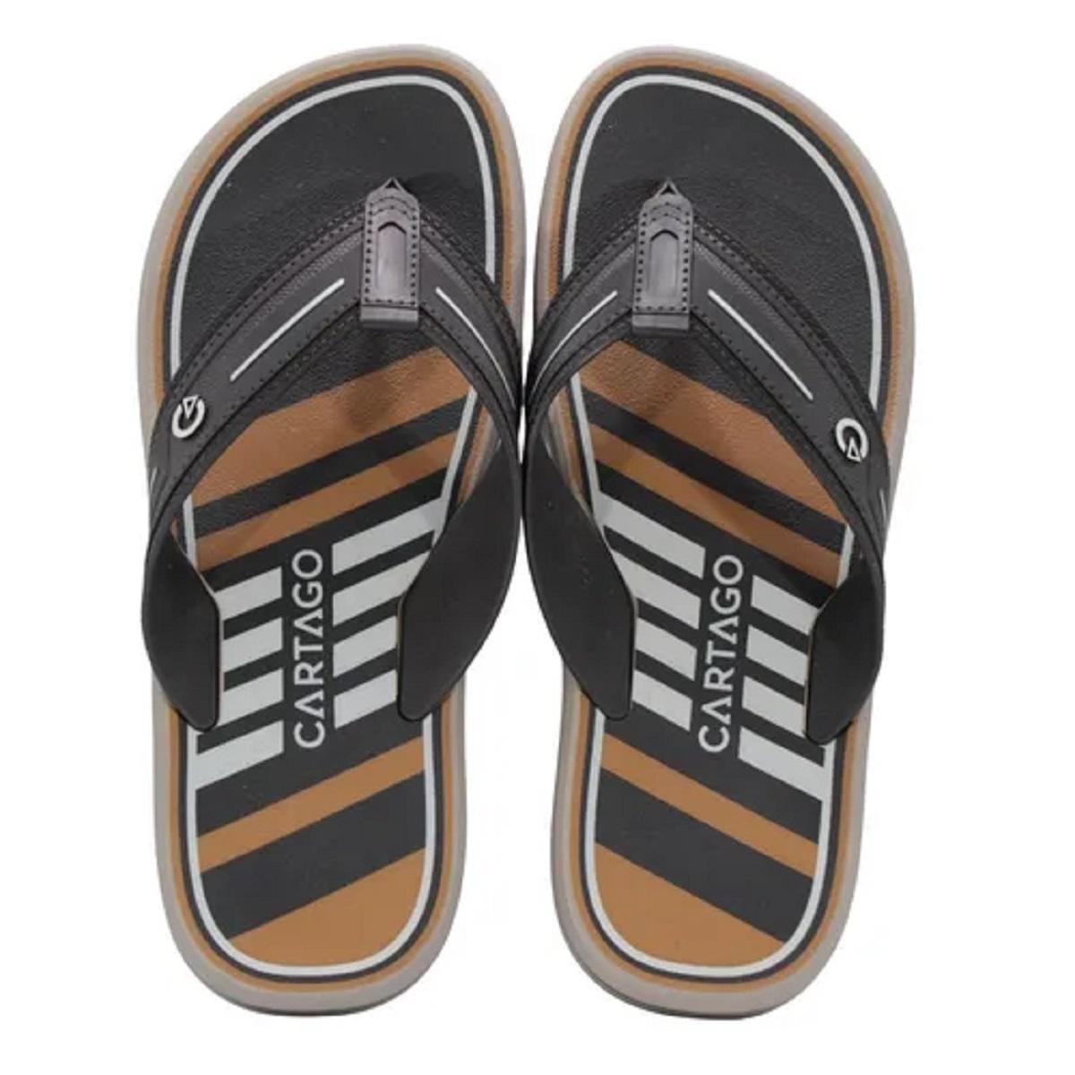 Chinelo Masculino Cartago Palermo II 12572 Preto