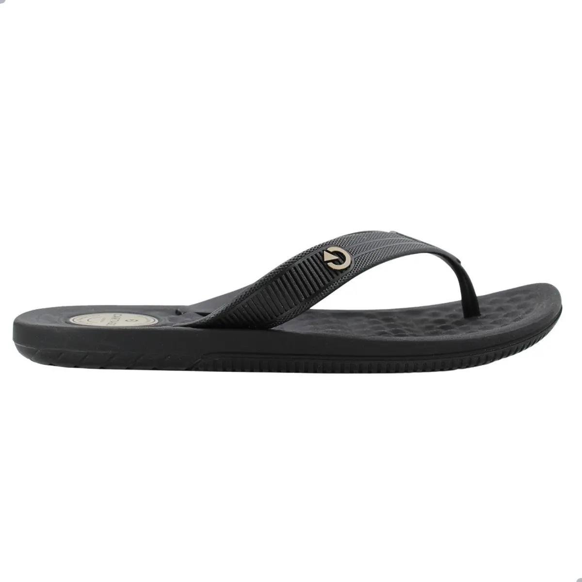 Chinelo Masculino Cartago Arizona Light 12517 Preto Preto 2