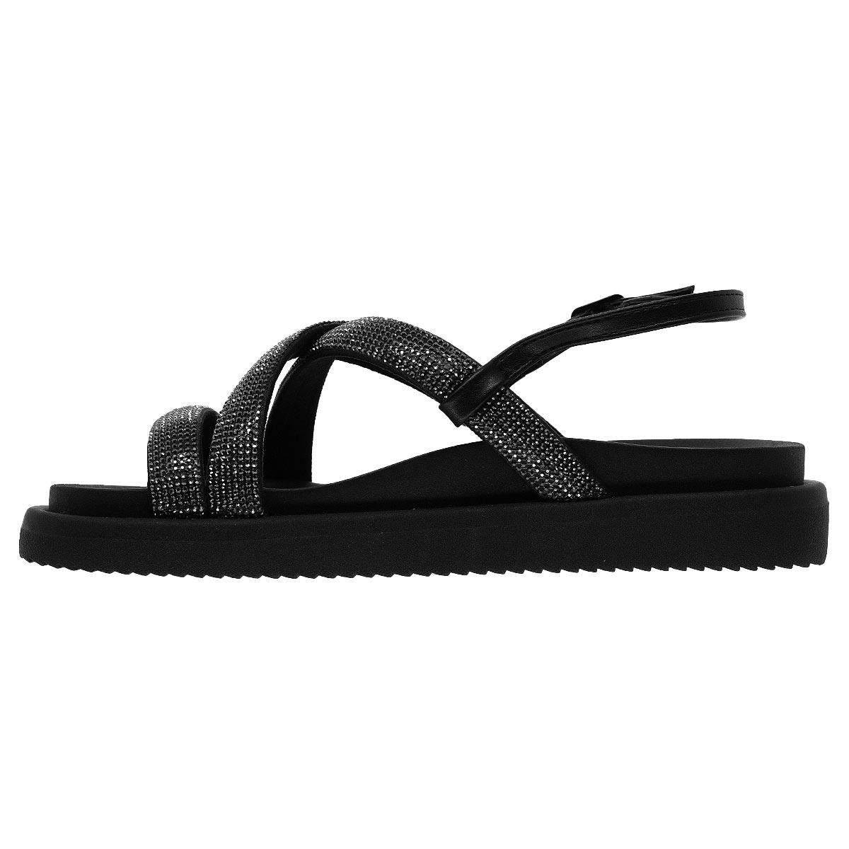 Tamanco Papete Feminino Anacapri C30380 Preto Preto 2