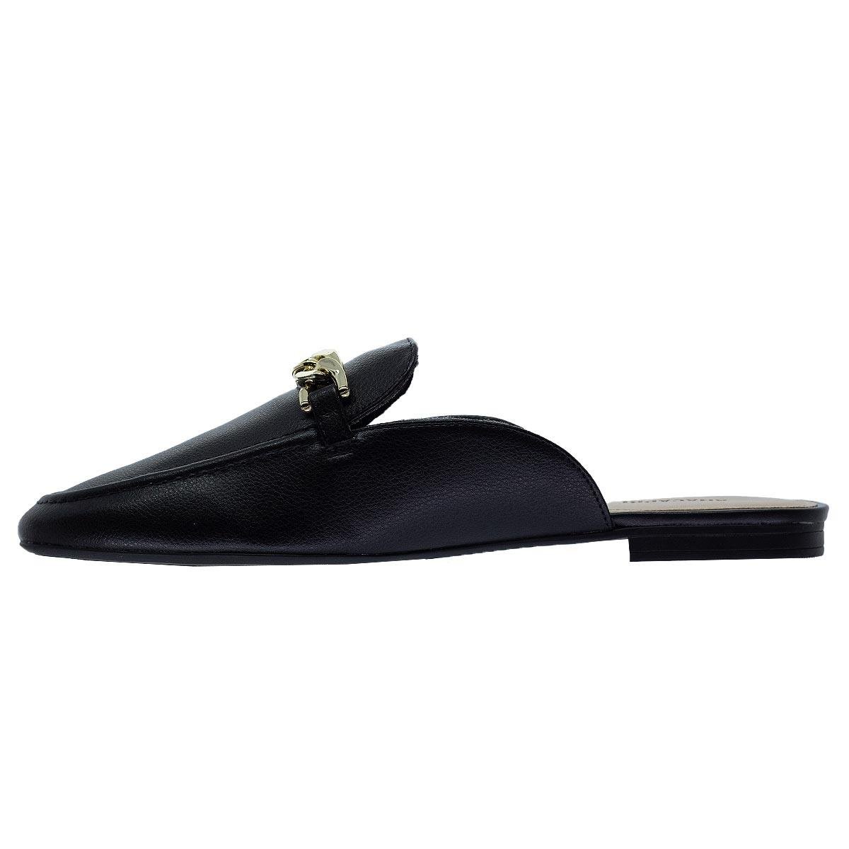 Mule Feminino Anacapri C30583 Preto Preto 2