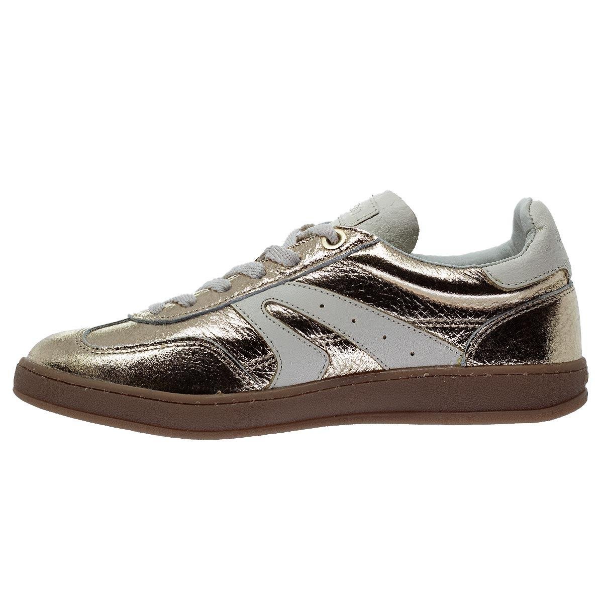 Tenis Casual Feminino Arezzo A134760 Dourado Dourado 2