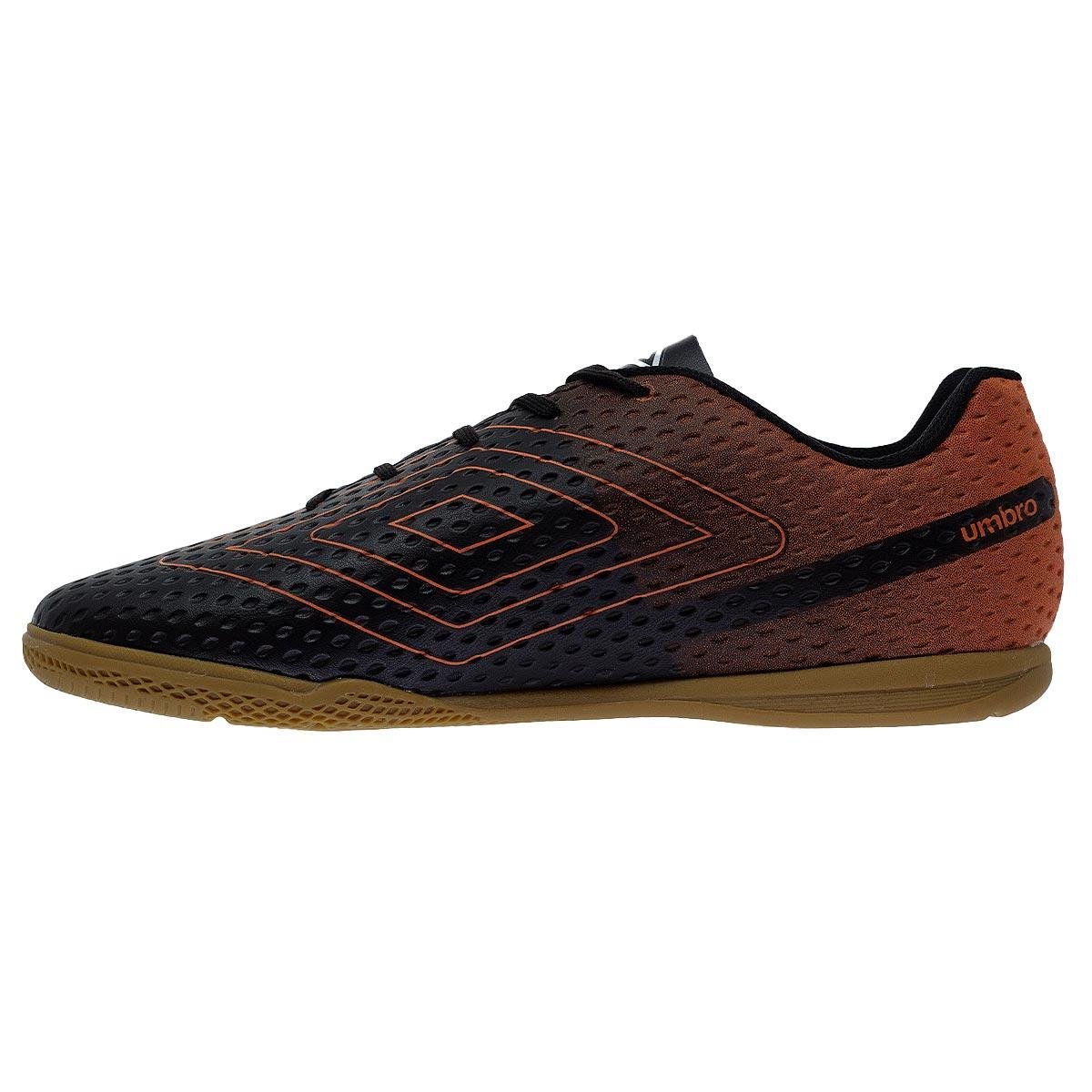 Chuteira Masculino Indoor Umbro Warskin Preto Preto 2