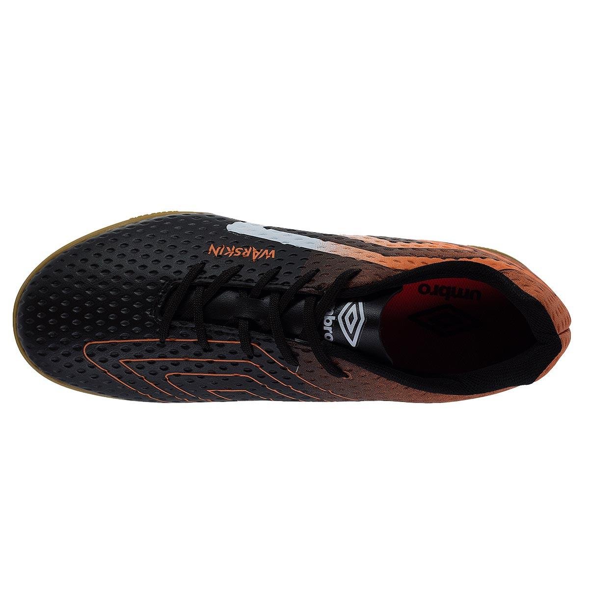 Chuteira Masculino Indoor Umbro Warskin Preto Preto 3