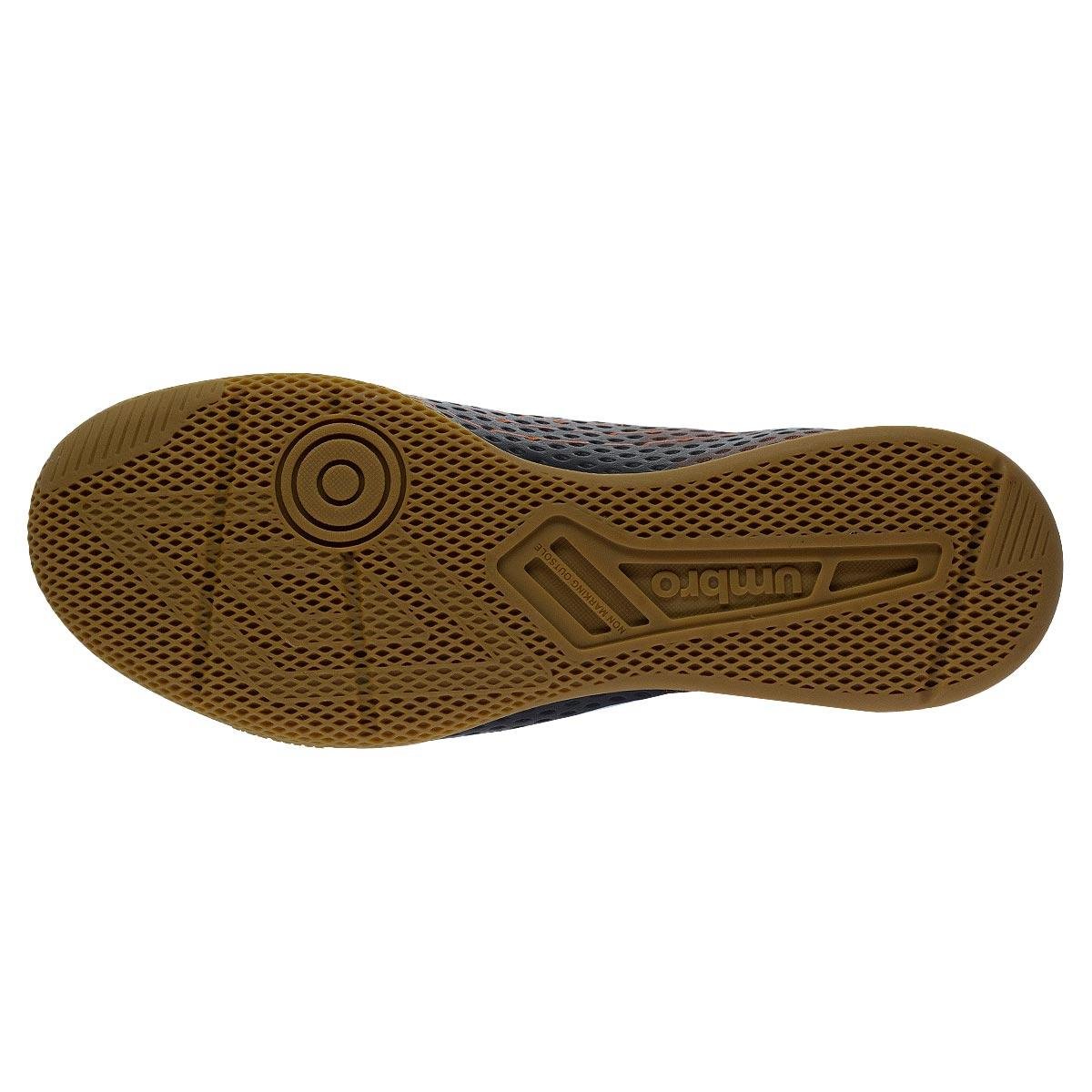 Chuteira Masculino Indoor Umbro Warskin Preto Preto 4