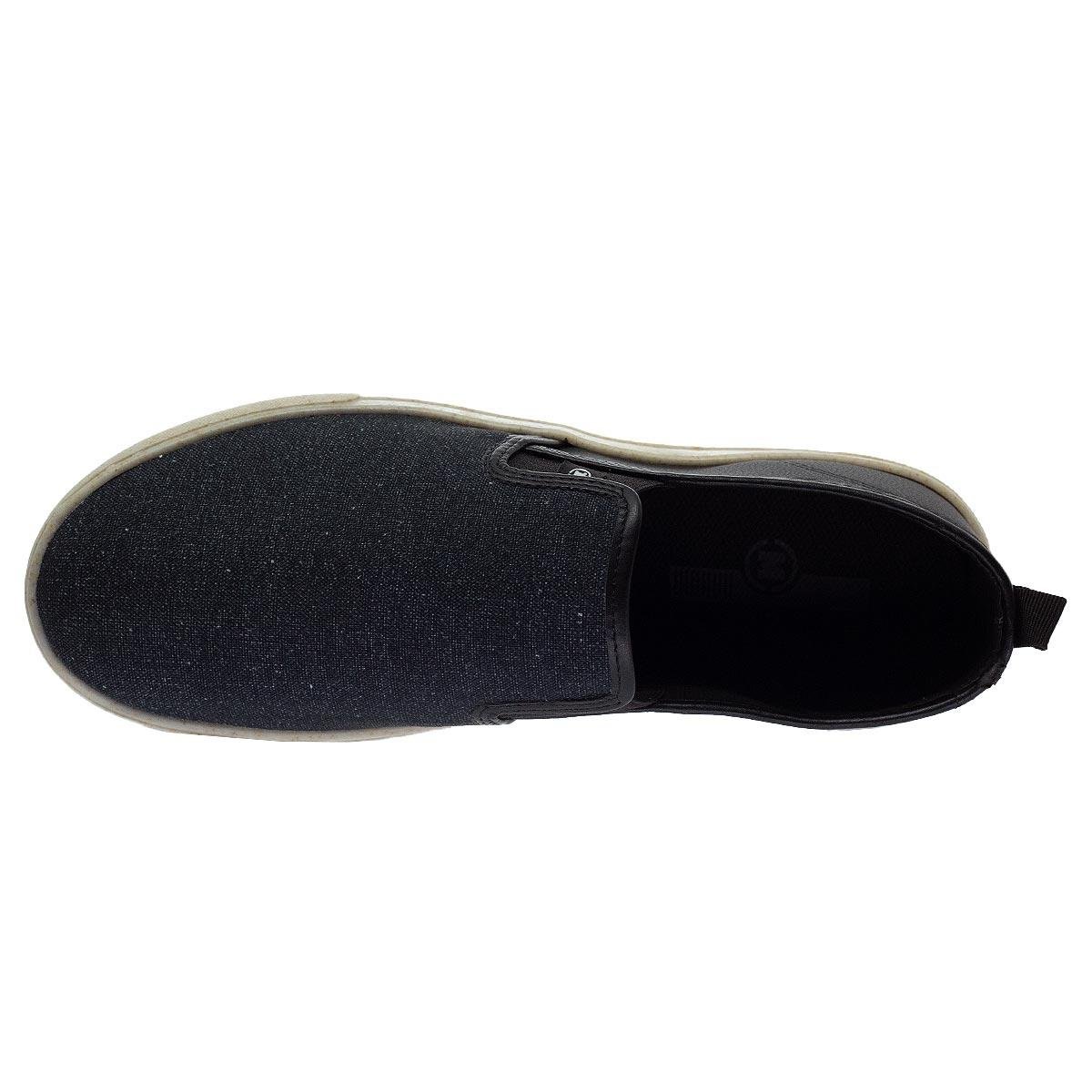 Tênis Slip On Infantil Menino Molekinho 2801.731 Preto Preto 3