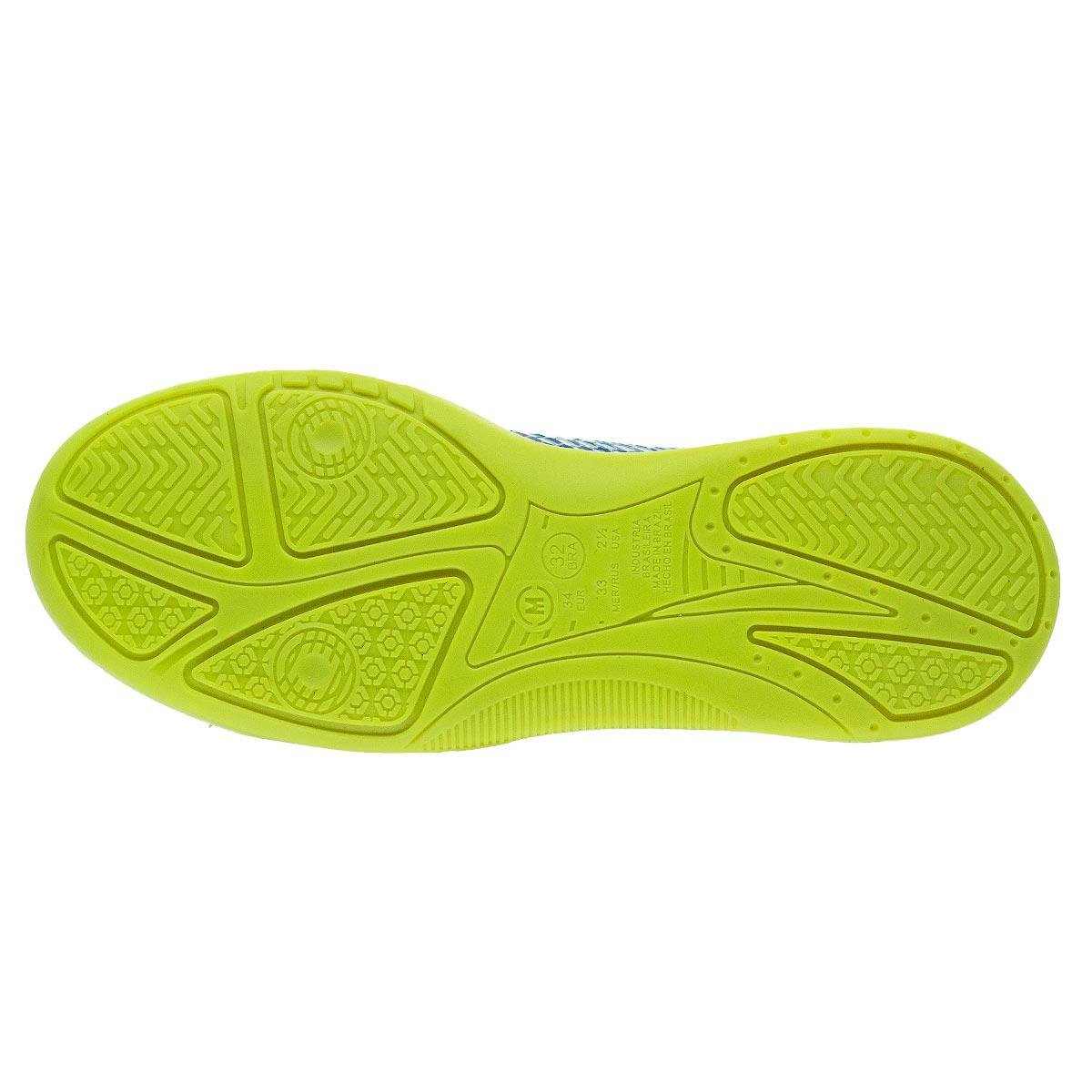 Chuteira Indoor Infantil Menino Molekinho 2856.106 Azul Azul 4