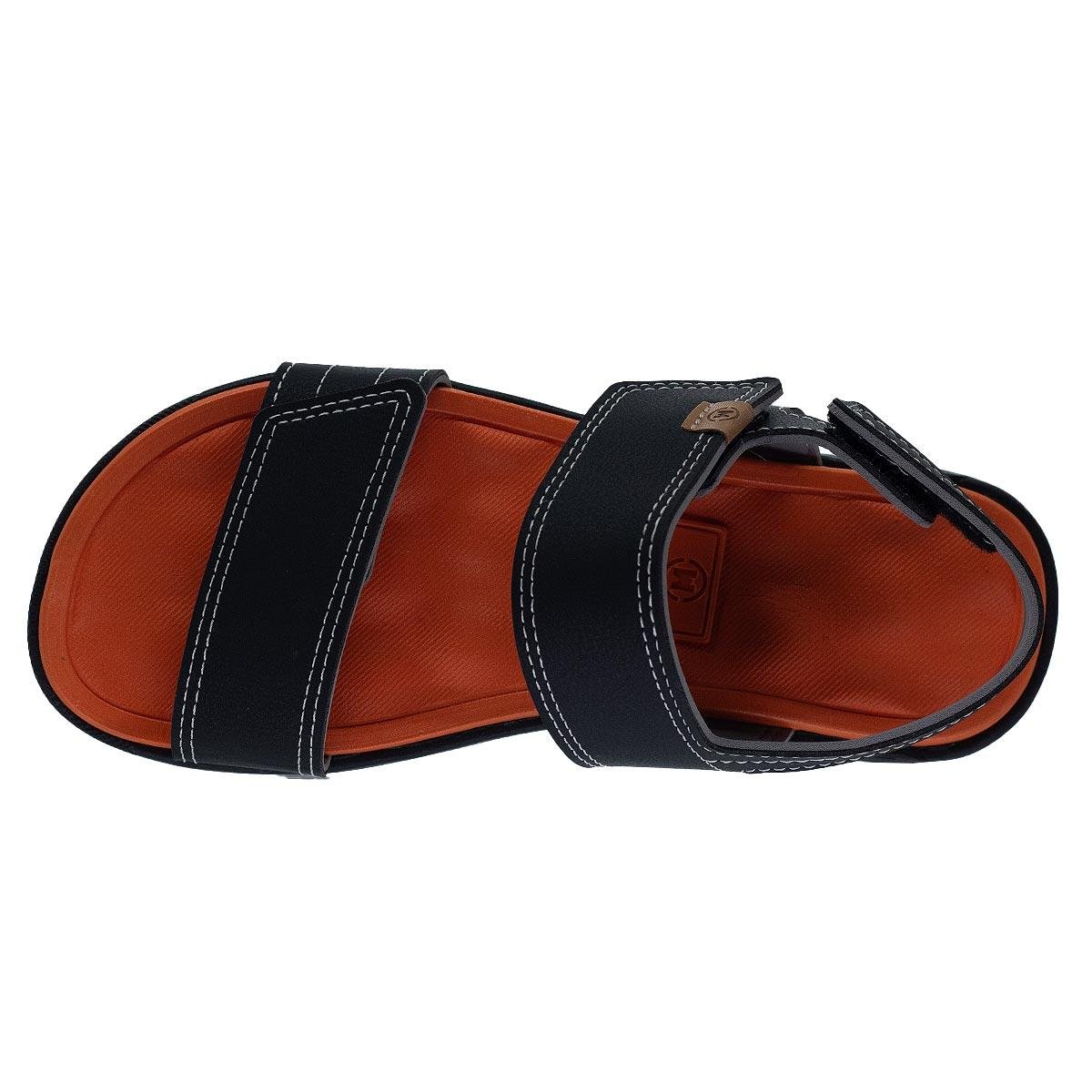 Sandália Infantil Menino Molekinho 2400.155 Preto Preto 3