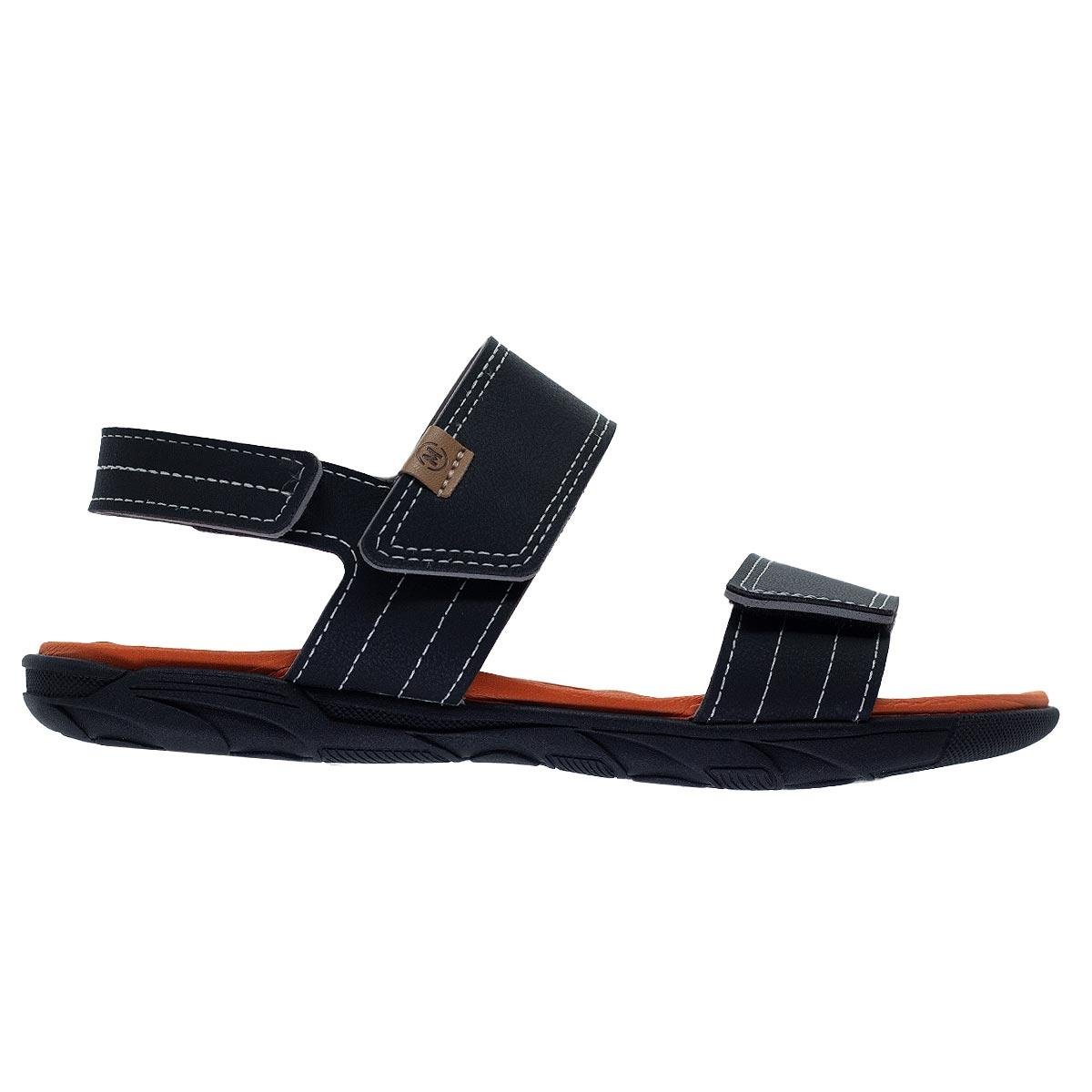 Sandália Infantil Menino Molekinho 2400.155 Preto