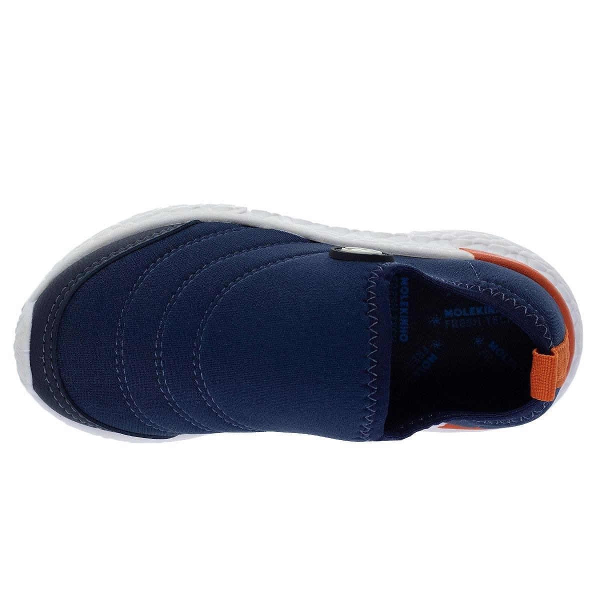 Tênis Slip On Infantil Menino Molekinho 2831.104 Marinho Azul Marinho 3