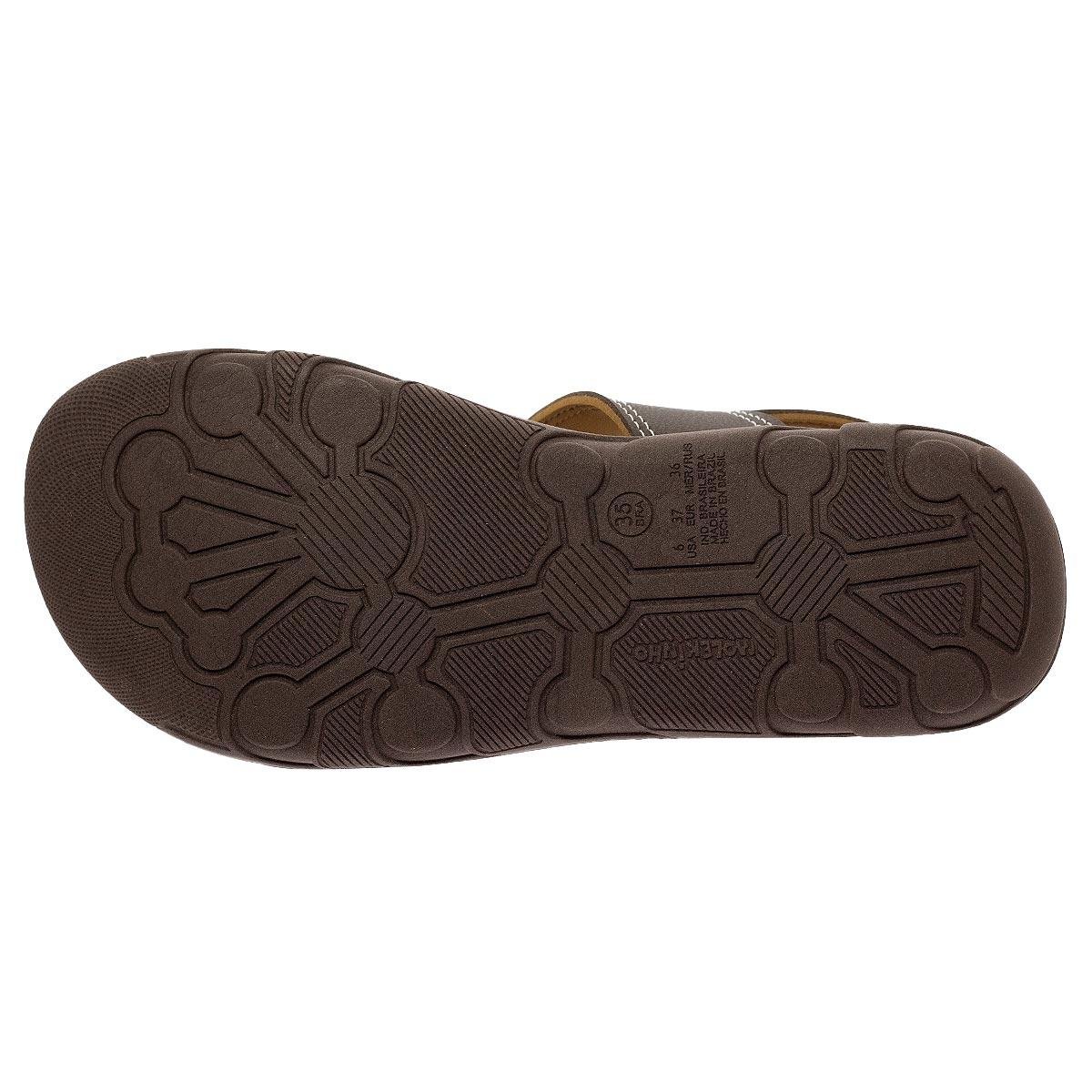 Sandália Infantil Molekinho 2400.355 Marrom Marrom 4