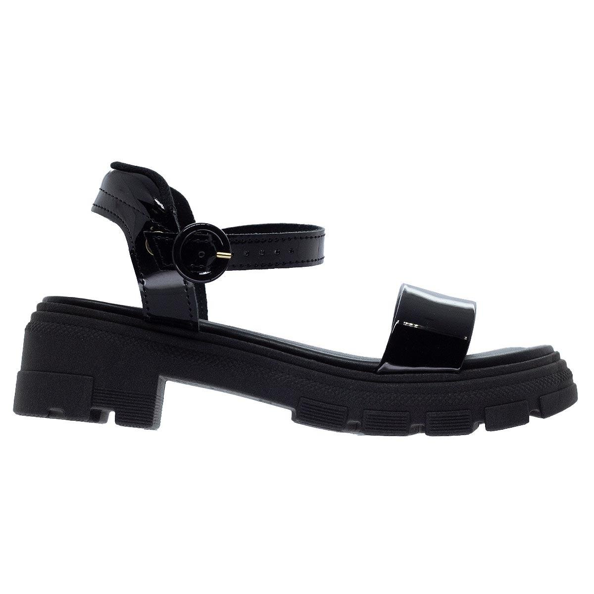 Sandália Infantil Menina Molekinha 2350.101 Preta