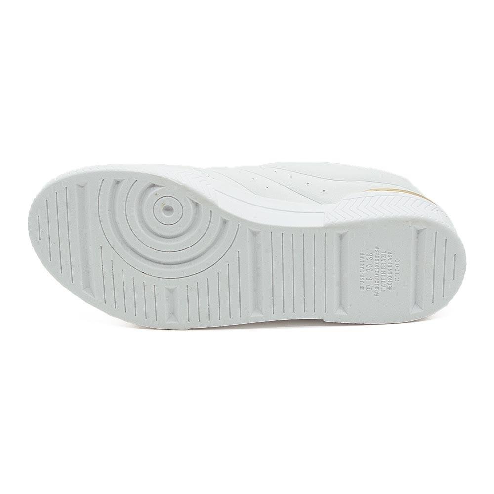 Tenis Feminino Kolosh Casual C3013 Branco Branco 4