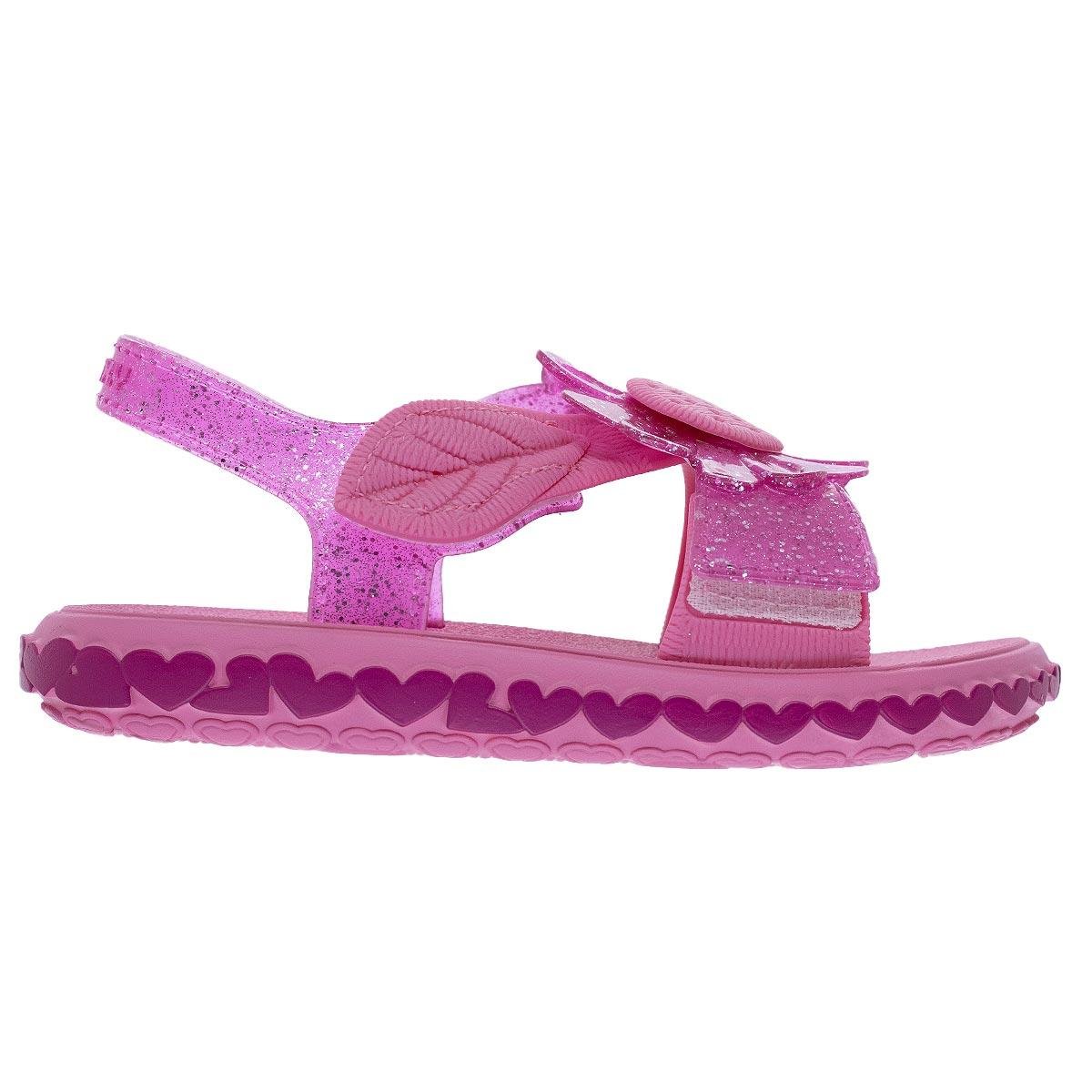 Sandalia Infantil Menina Spring Zaxy 19263 Rosa