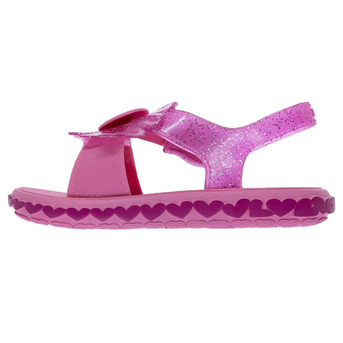 Sandalia Infantil Menina Spring Zaxy 19263 Rosa Rosa 2