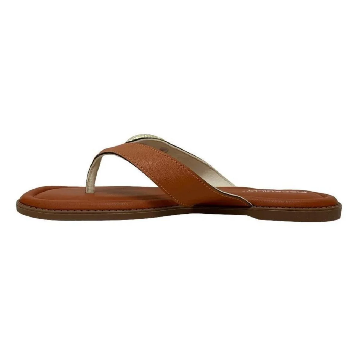 Chinelo Feminino Piccadilly 508067 Marrom Marrom 3