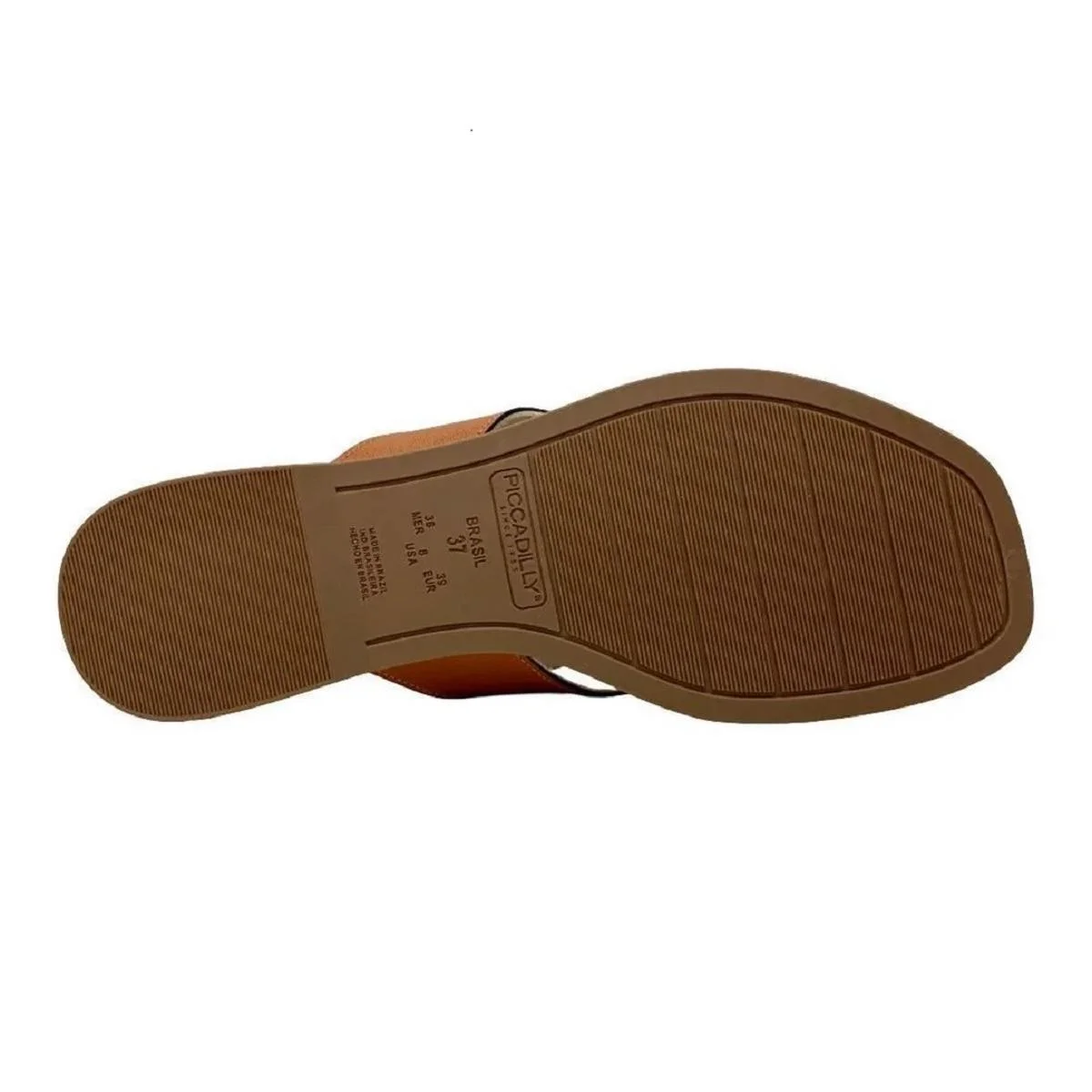 Chinelo Feminino Piccadilly 508067 Marrom Marrom 4