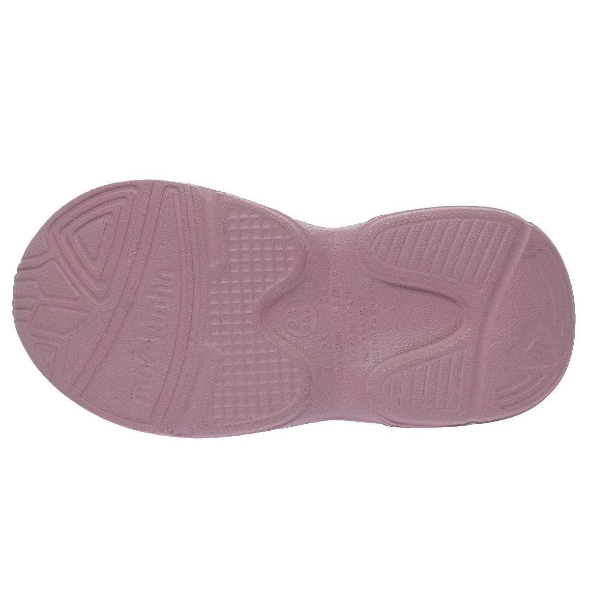 Tênis Casual Infantil Menina Molekinha 2709.213 Rosa Rosa 4