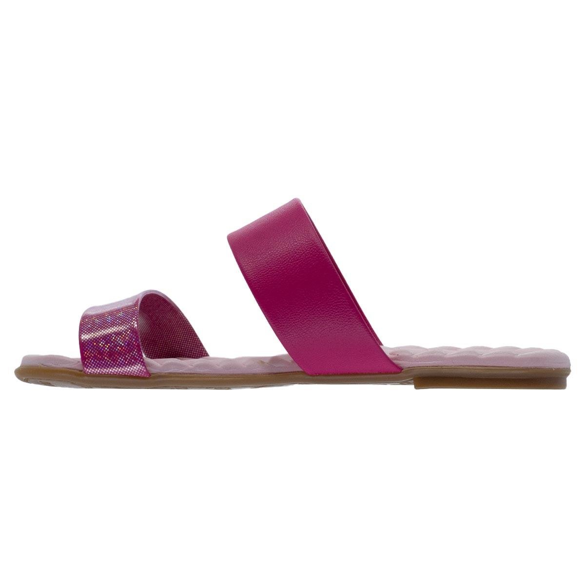 Chinelo Infantil Menina Molekinha 2353.101 Rosa Rosa 2