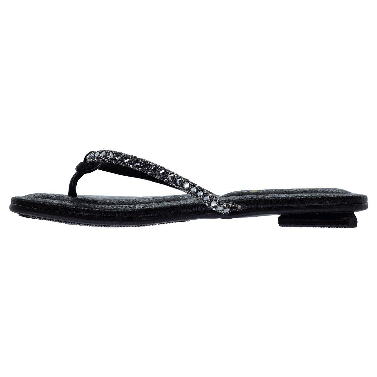Chinelo Infantil Menina Molekinha 2354.101 Preto Preto 2