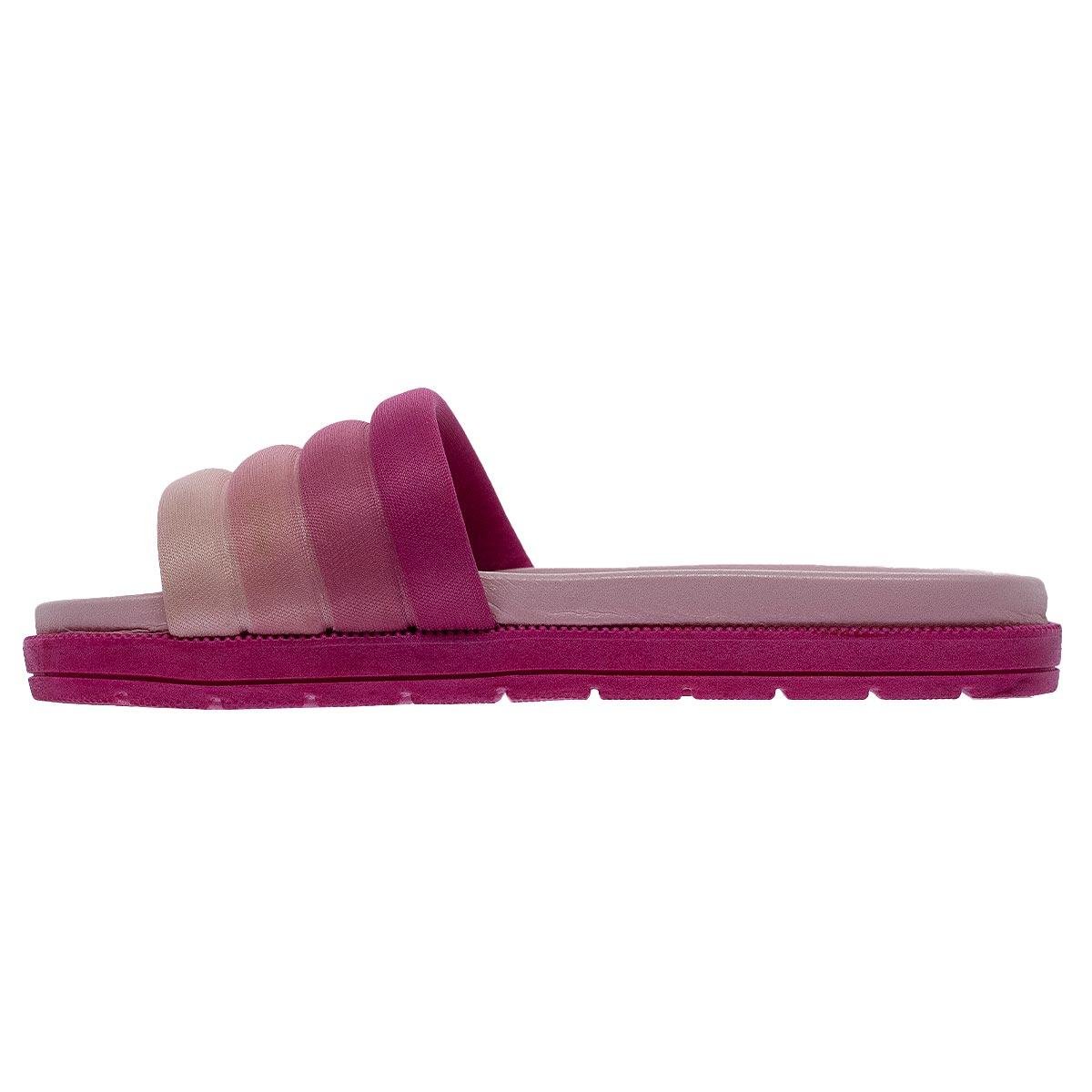 Chinelo Slide Menina infantil Molekinha 2352.102 Rosa Rosa 2