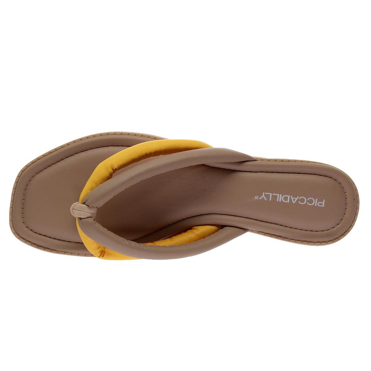 Tamanco Rasteiro Piccadilly 508040 Bege Bege 3