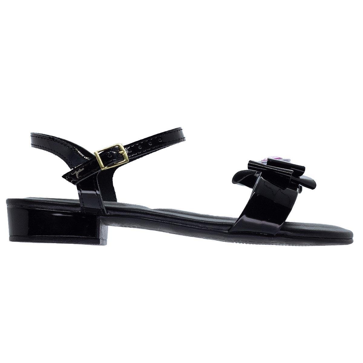 Sandália Infantil Menina Molekinha 2318.341 Preto