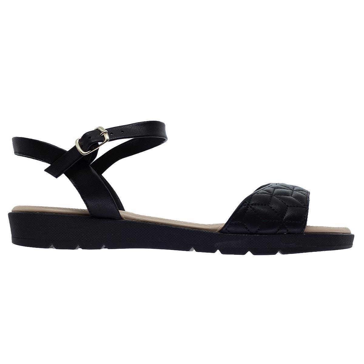 Sandália Feminina Piccadilly 410027 Preta