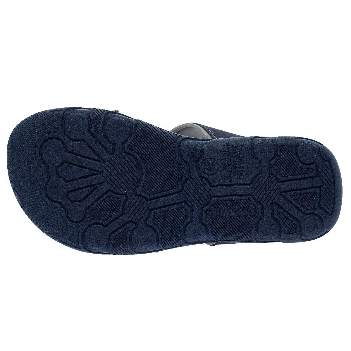 Sandália Infantil Menino Molekinho 2400.139 Azul Azul 4