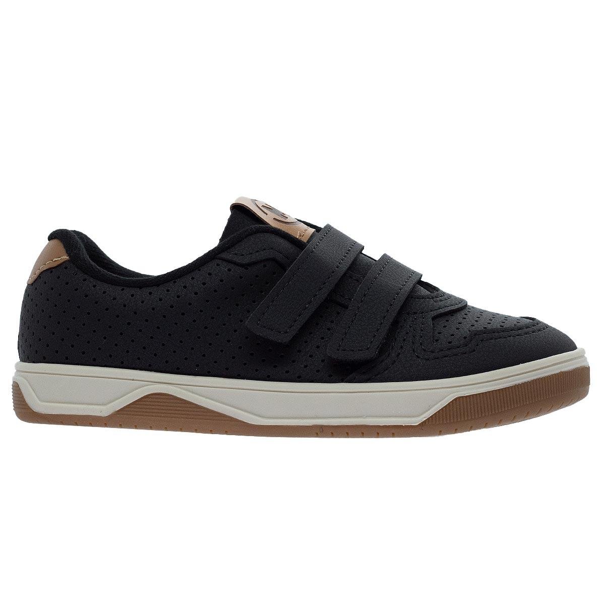 Tênis Casual Infantil Menino Molekinho 2623.102 Preto