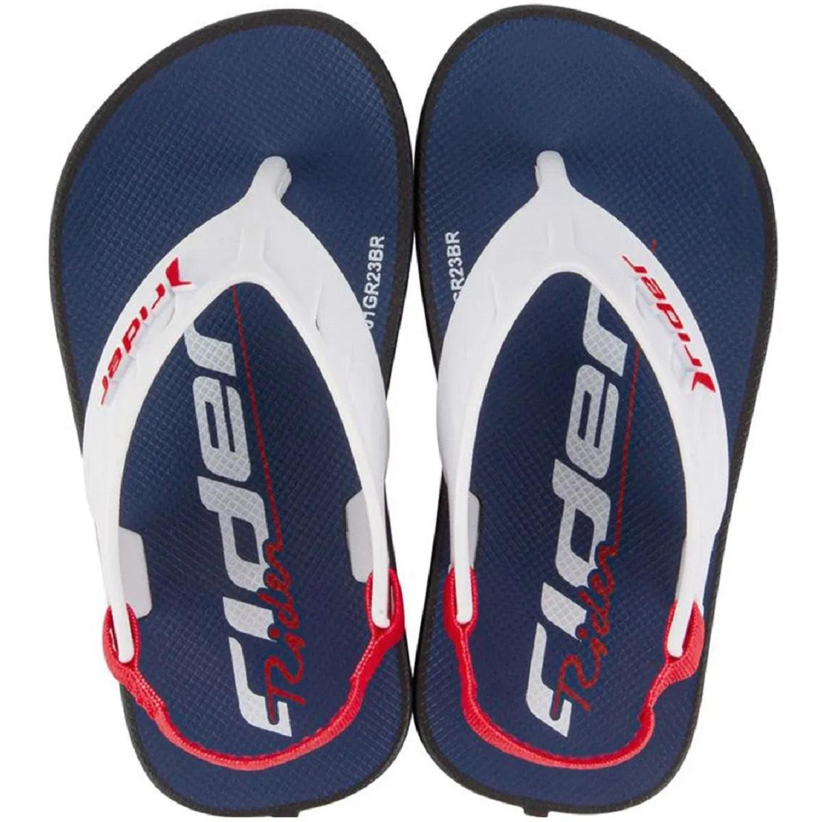 Chinelo Infantil Menino Rider Street Fun Baby Rider 11810 Marinho