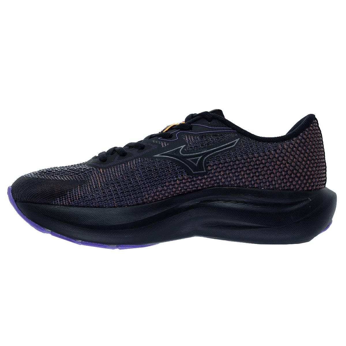 Tênis Esportivo Feminino Mizuno Virtue 2 Preto Preto 2