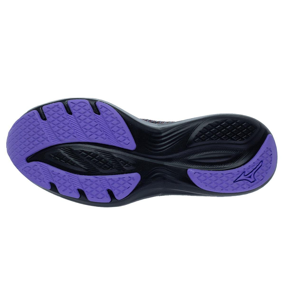 Tênis Esportivo Feminino Mizuno Virtue 2 Preto Preto 4