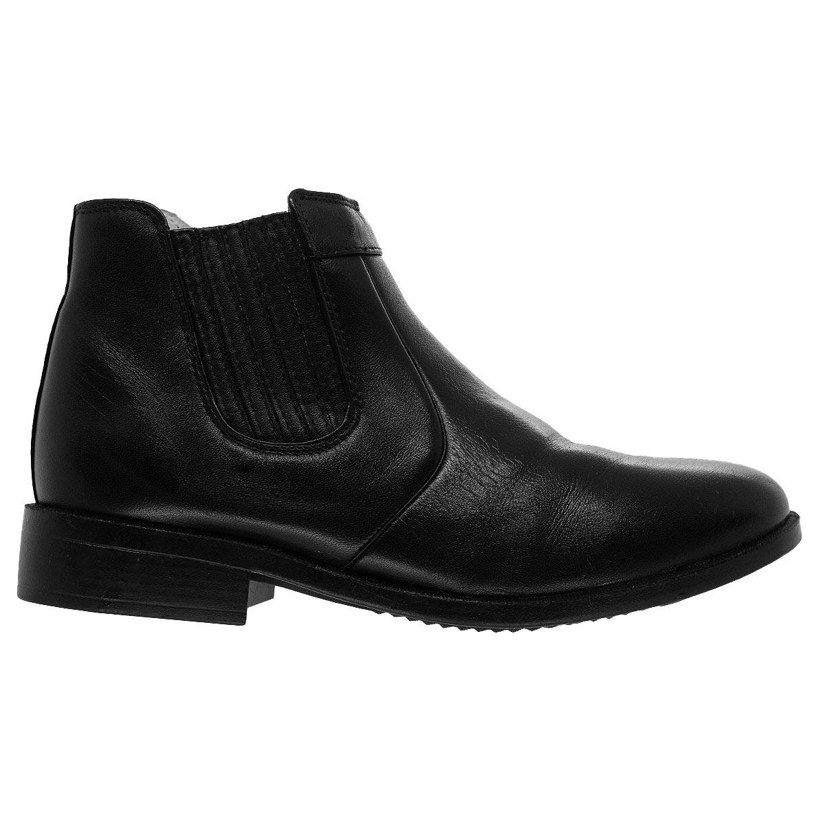 Bota Social Masculina Oliveira 500 Preta