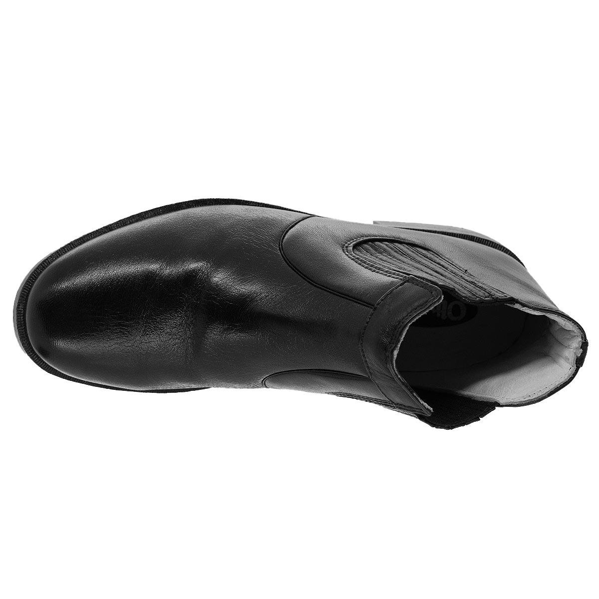 Bota Social Masculina Oliveira 500 Preta Preto 3