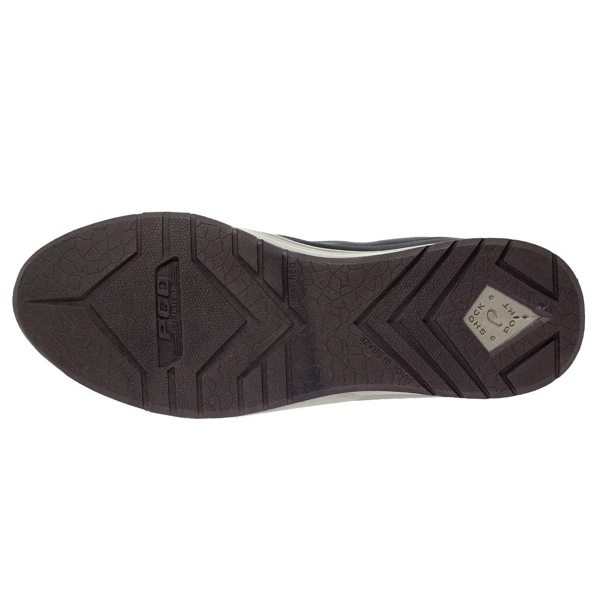 Sapatênis Masculino Pegada 170420 Preto Preto 4