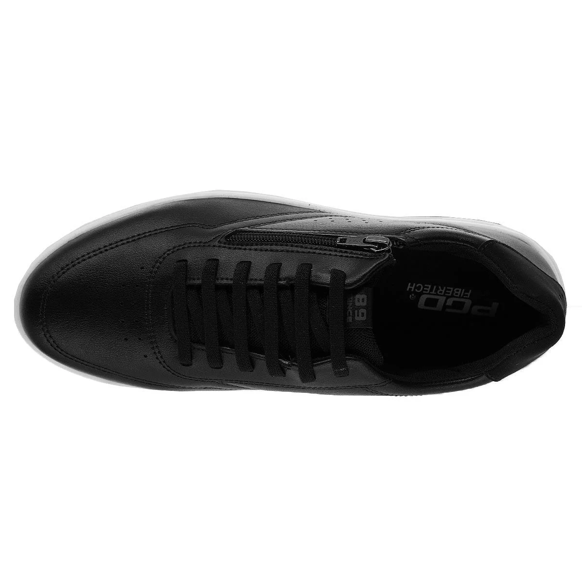 Sapatênis Masculino Pegada 172005 Preto Preto 3