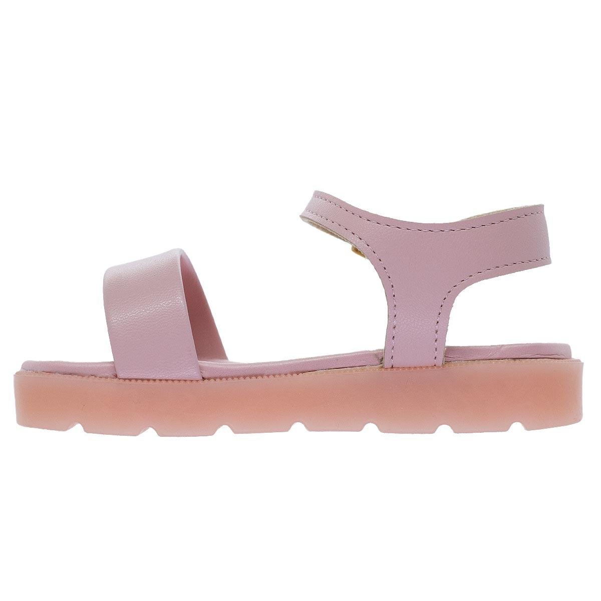 Sandália Infantil Menina Molekinha 2741.200 Rosa Rosa 2