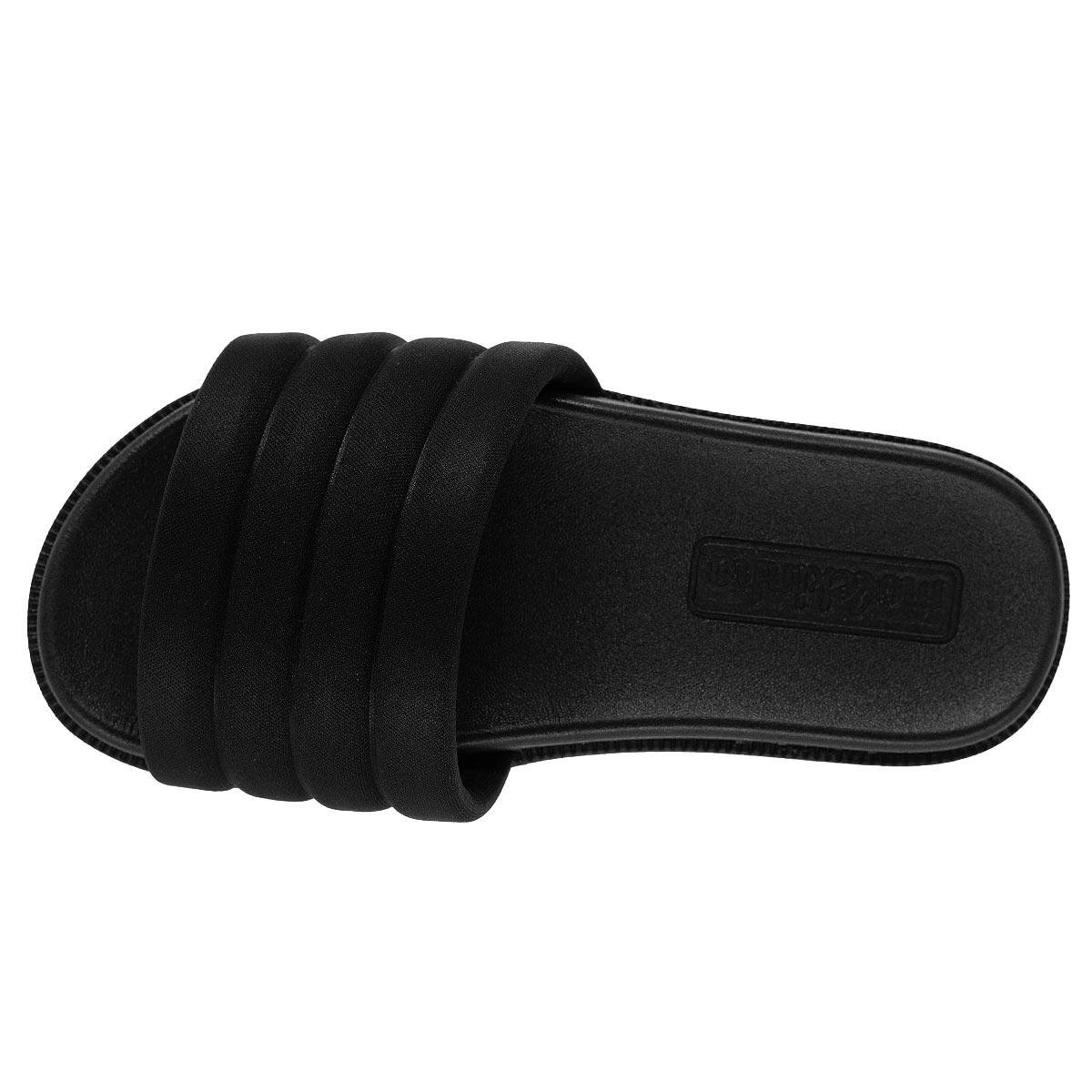 Chinelo Slide Menina infantil Molekinha 2352.102 Preto Preto 3
