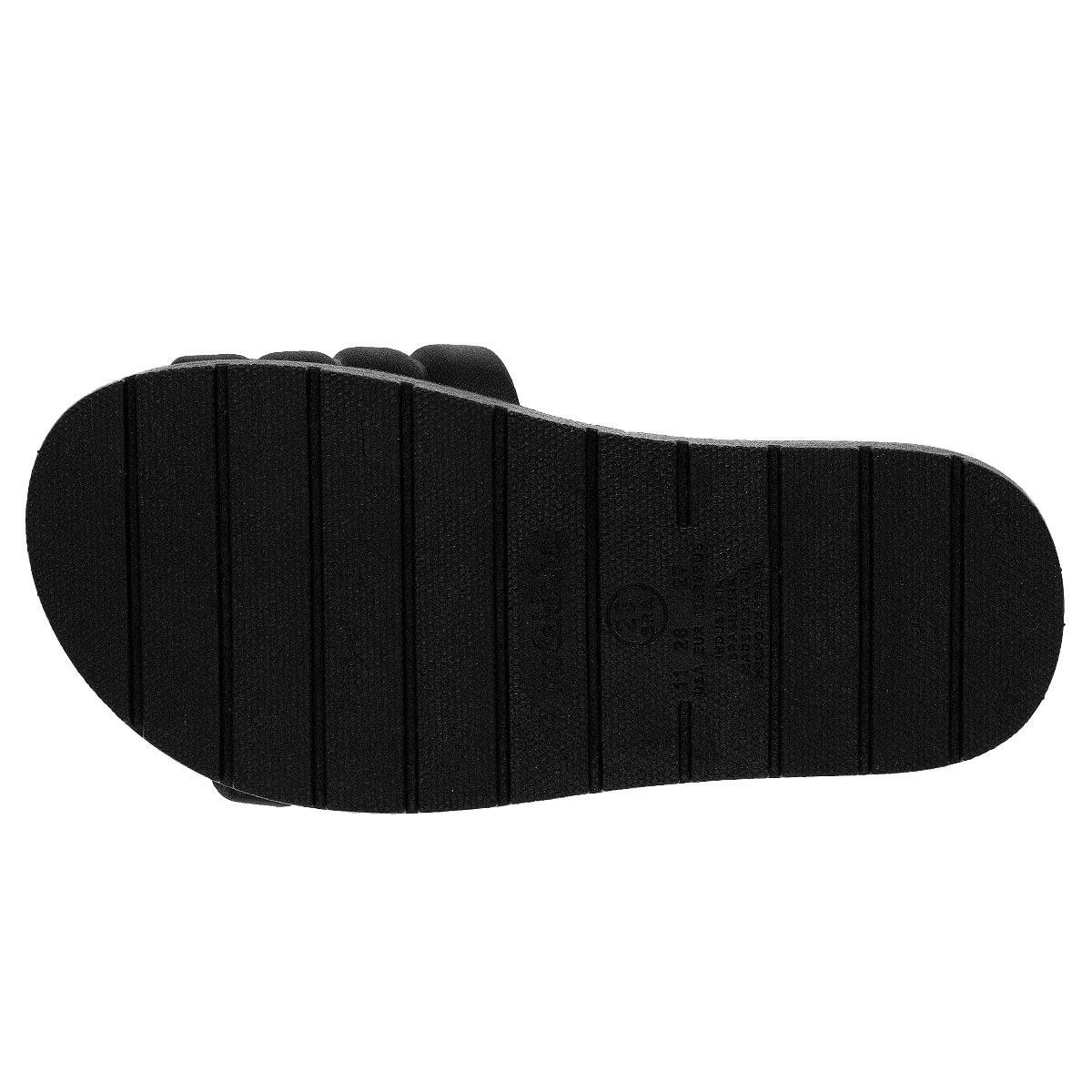 Chinelo Slide Menina infantil Molekinha 2352.102 Preto Preto 4