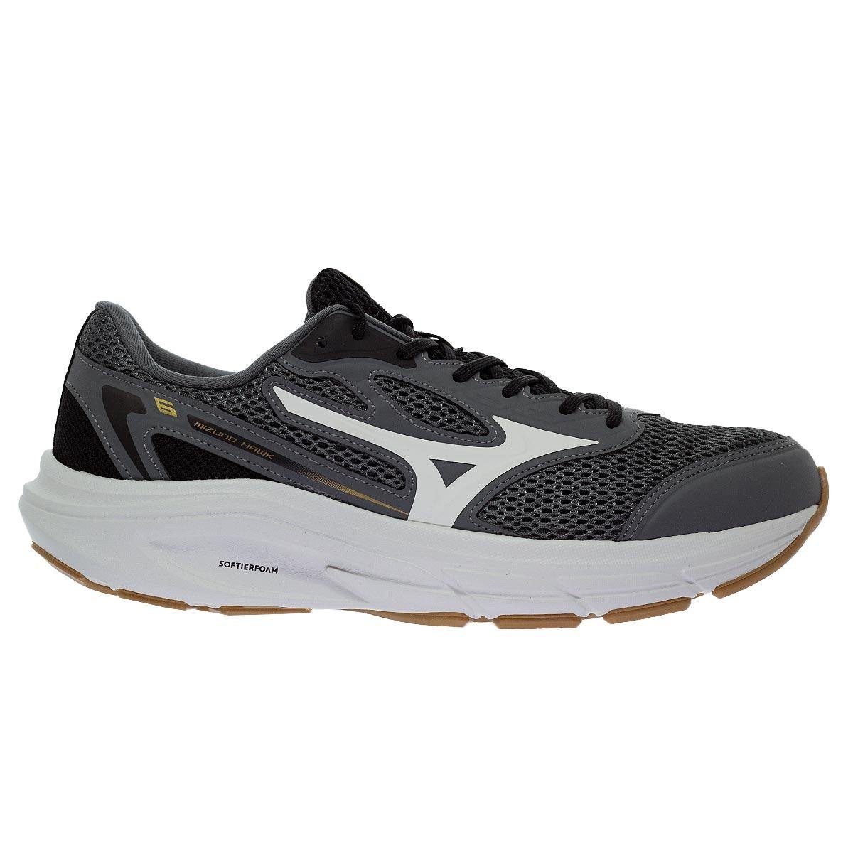 Tênis Casual Masculino Mizuno Hawk 6 Chumbo