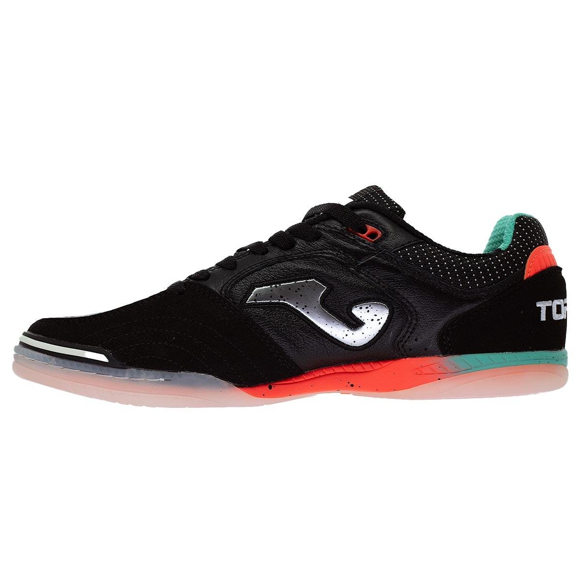 Chuteira Indoor Masculina Joma Top Flex Preta Preto